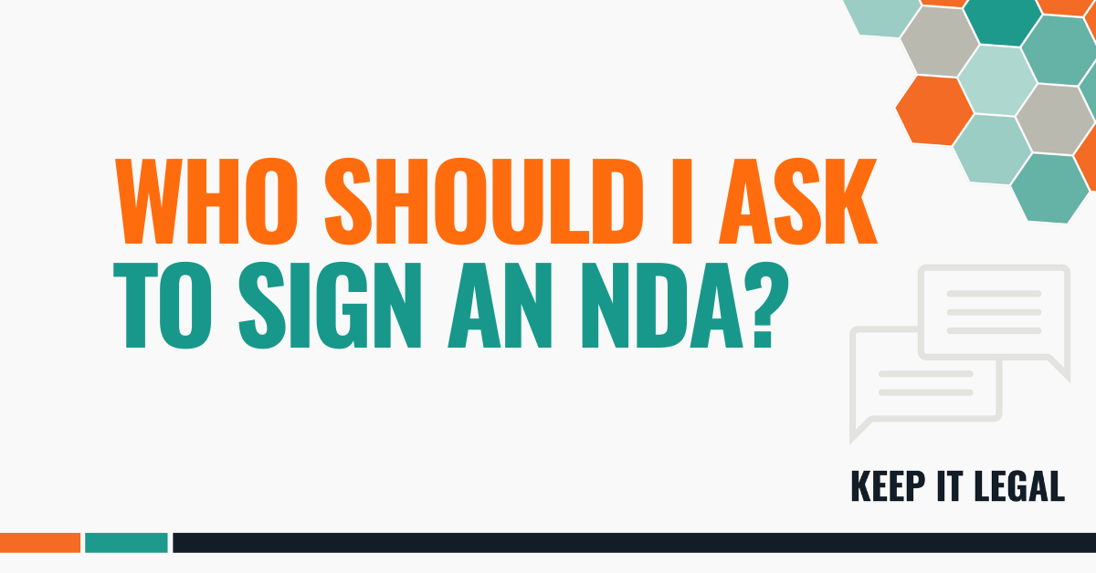 Featured thumbnail for Who Should I Ask to Sign an NDA?