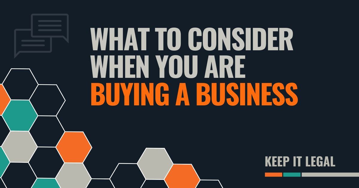 Featured thumbnail for What to Consider When You’re Buying a Business