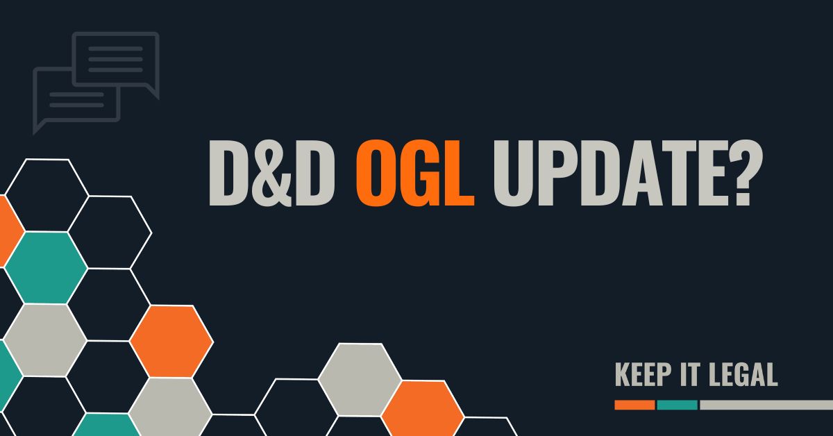 D&D OGL Update? David Lizerbram & Associates