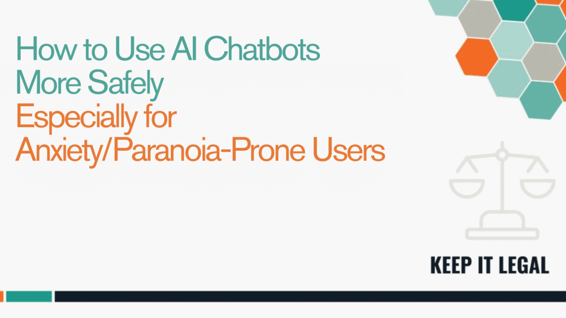 Featured thumbnail for How to Use AI Chatbots More Safely (Especially for Anxiety/Paranoia-Prone Users)